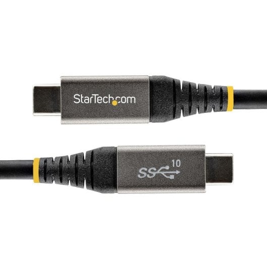Cabo USB-C StarTech.com USB31CCV1M 1m 100W 10Gbps USB 3.2 Gen 2 Preto/Cinzento