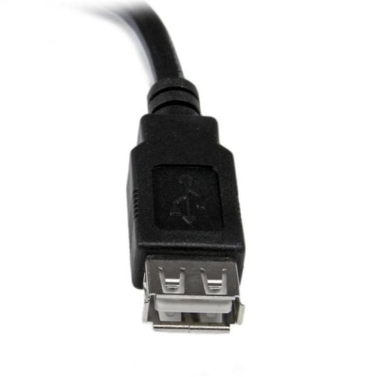 Cavo USB StarTech.com USBEXTAA6IN Estensione USB 2.0 Maschio a Femmina 0,15 m Nero