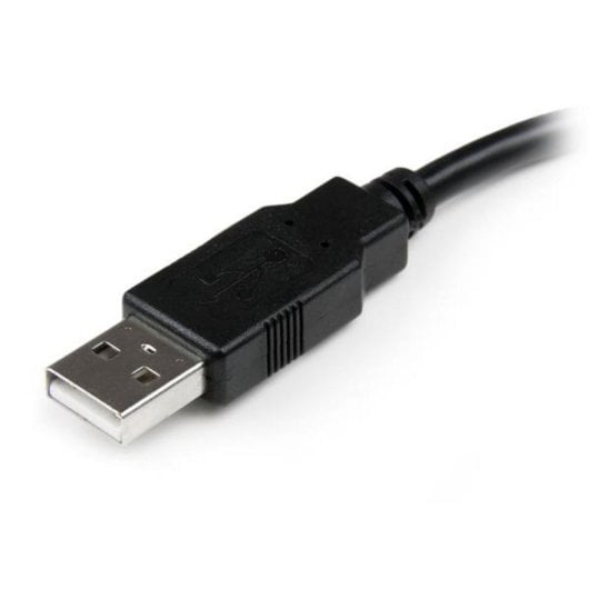 USB-Verlängerungskabel StarTech USB 2.0 0,15 m Stecker Buchse schwarz vernickelt