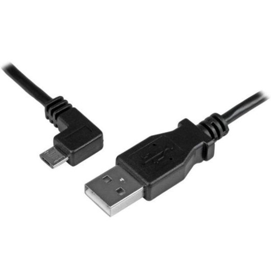 Cavo USB Micro-USB StarTech.com USBAUB2MLA 2m Nero Angolato Alta Potenza