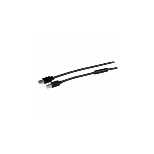 Cable USB StarTech USB2HAB50AC 15m A Macho-B Macho Actif Alu Noir