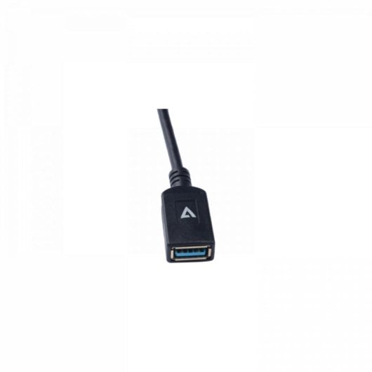 Adaptador USB-C V7 CBTCU3A-01M Preto USB 3.2 Gen 1 0,1 m Macho/Fêmea