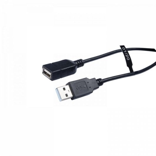Cabo USB Mini-B V7 Preto 1.8m Macho/Fêmea USB 2.0 Transferência 480 Mbit/s