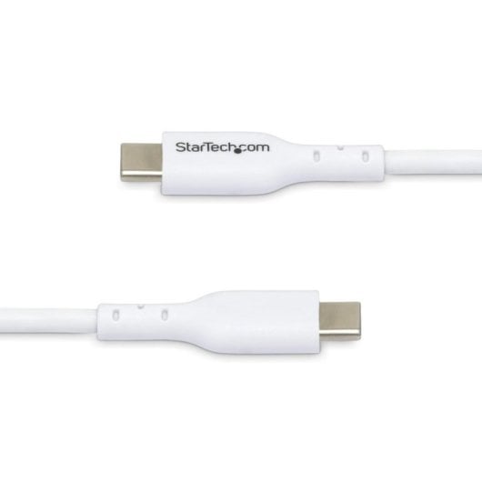 Cabo USB-C StarTech.com 1m Branco USB 2.0 60W 3A Macho a Macho