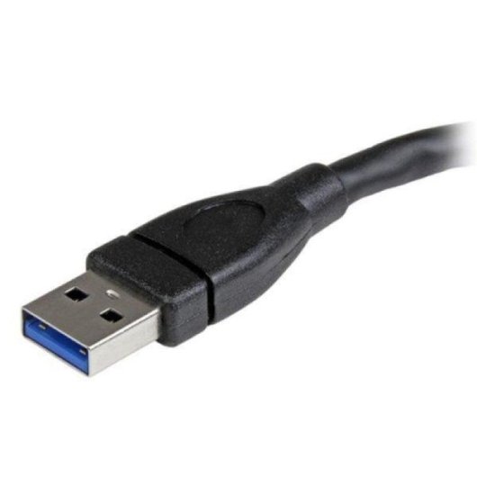 Kabel USB StarTech.com USB-A nach USB-C 15 cm Schnellladung 3A Aramidfaser Schwarz