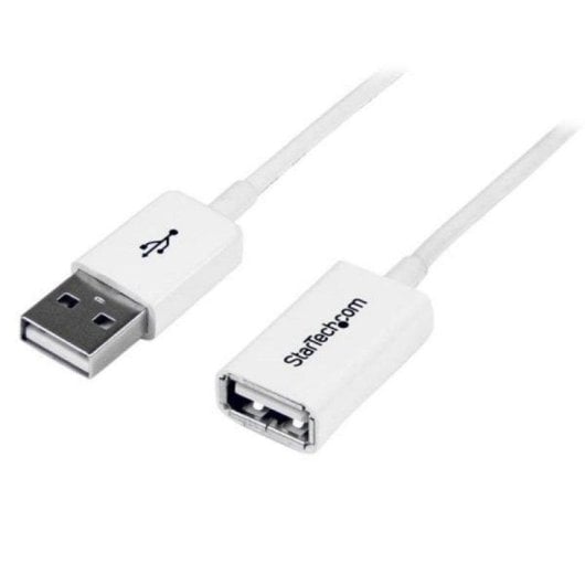 Kabel USB StarTech USBEXTPAA3MW 2.0 3m Verlängerung Stecker/Buchse Weiß