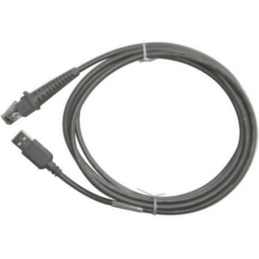 Cable USB Datalogic Transferencia de Datos 2 m USB A Macho/Macho Gris