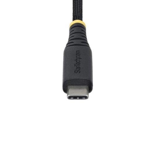 Cable USB C StarTech.com S2CEPR2M-USB-CABLE 2 m Silicona mallada USB 2.0 PD 240 W Negro
