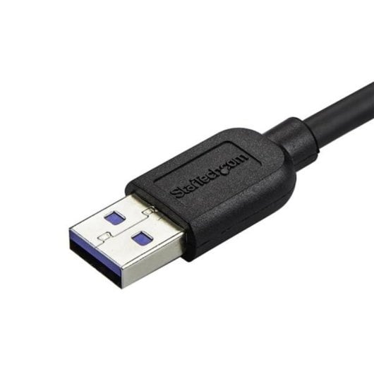 Cable USB StarTech USB3AU2MLS 2 m USB 3.2 Gen 1 Micro-USB B Angulado Negro