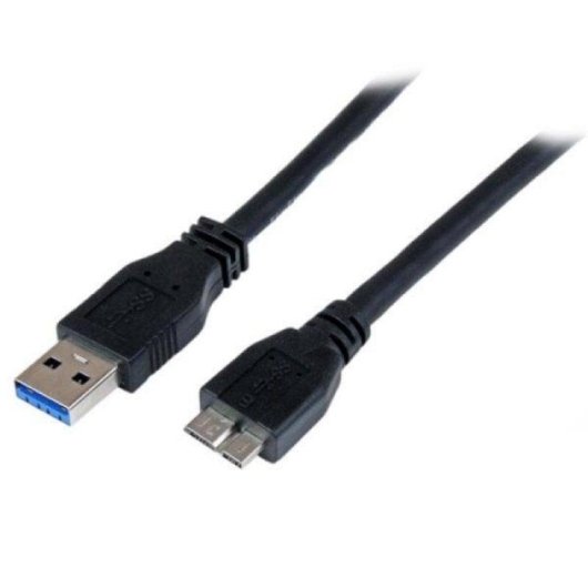 Cable USB Micro B StarTech USB3CAUB1M 1m SuperSpeed Negro Macho-Macho