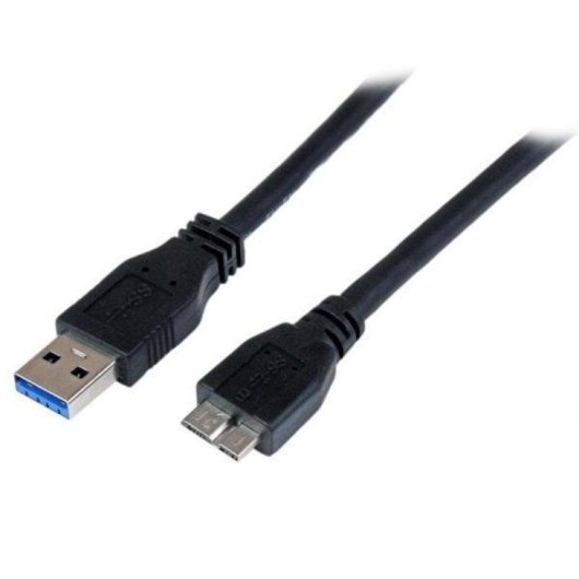 Cable USB Micro B StarTech USB3CAUB1M 1m SuperSpeed Negro Macho-Macho