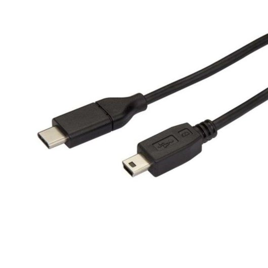 Cable USB-C vers Mini USB-B StarTech 2m Male-Male USB 2.0 Noir Flexible