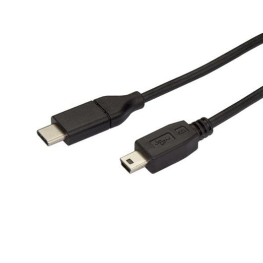 Cabo USB StarTech USB-C para Mini USB-B 2 m preto alta velocidade 0,48 Gbit/s