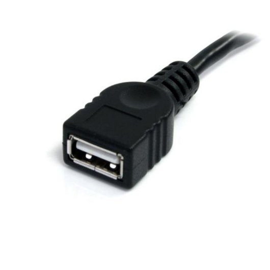Cable de extensión USB StarTech.com USBEXTAA10BK 3m USB 2.0 A macho a A hembra negro