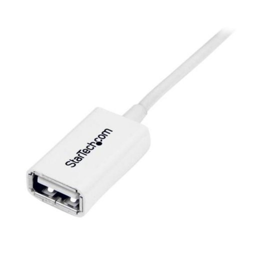 Cable USB StarTech USB2HAB5M A Macho a B Macho 5m Noir Haute Vitesse 2.0