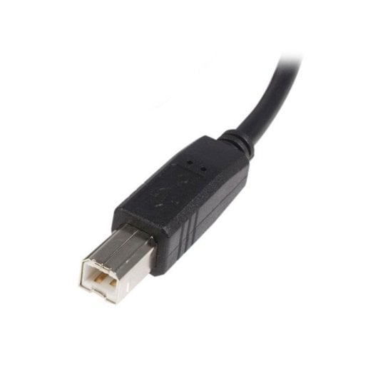 Cabo USB StarTech USB2HAB5M Extensão 5m USB 2.0 A Macho para B Macho Preto