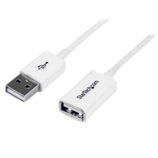 Cable USB StarTech USB2HAB5M A Macho a B Macho 5m Noir Haute Vitesse 2.0