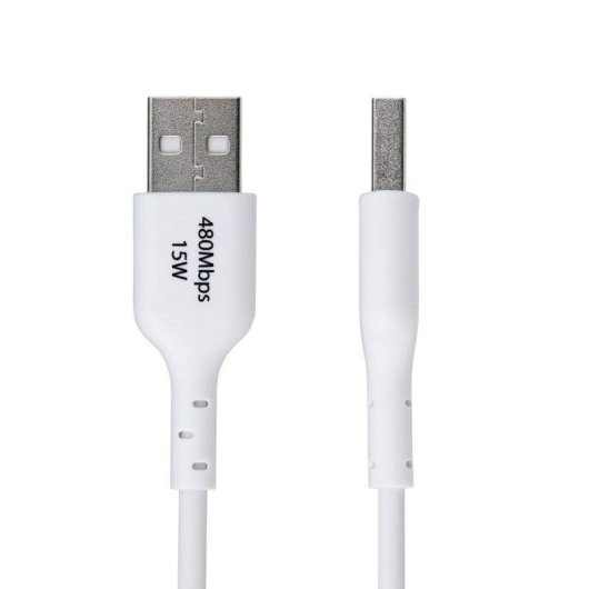 Cabo USB StarTech 1m USB-A a USB-C 3A Carga Rápida Sincronização Branco
