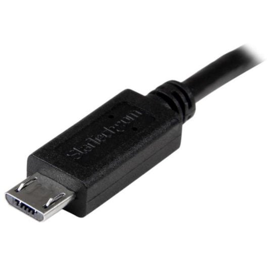 Cabo USB OTG StarTech.com Micro USB para Micro USB B Macho 0,203 m Preto