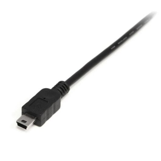 Cabo USB StarTech.com R2CCC-1M-USB-CABLE Resistente Tipo C 1m Rizado Preto