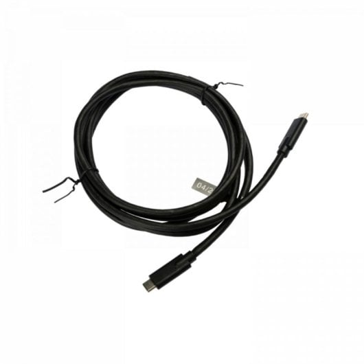 Cavo USB-C V7 CBLCU2-2E Nero 2 m Connettori Maschio USB-C Oro PVC AWG 23/30