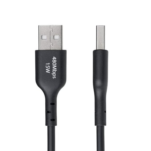 Cabo USB StarTech.com USB-A para USB-C 2 m Preto Carga Rápida 3A TPE