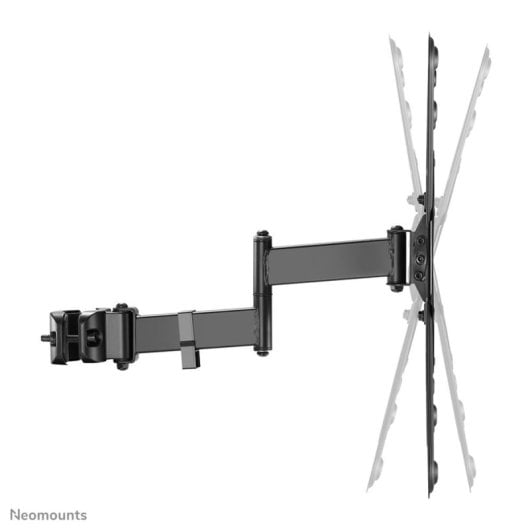 TV-Wandhalterung Neomounts FL40-450BL14 Full Motion 32-55 Zoll 25 kg Stahl Schwarz