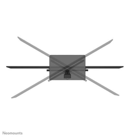 TV Tischhalterung Neomounts DS45-430BL14 bis 55" höhenverstellbar, drehbar, Glasfuß, Schwarz