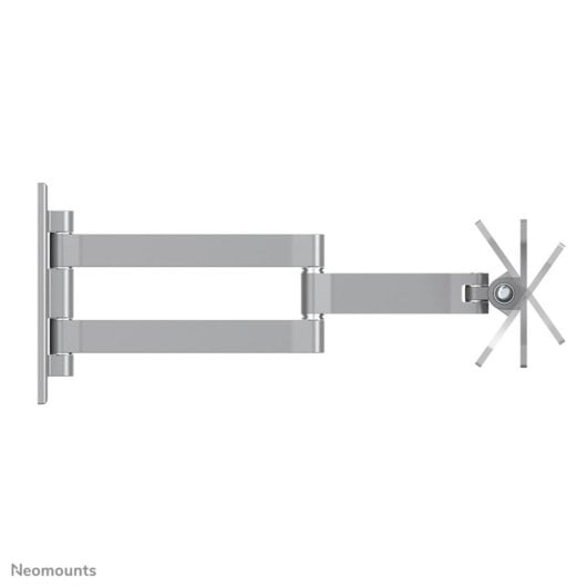 Monitorhalterung Neomounts FPMA-W830 Full Motion Wandmontage Silber 10-27 Zoll Aluminium