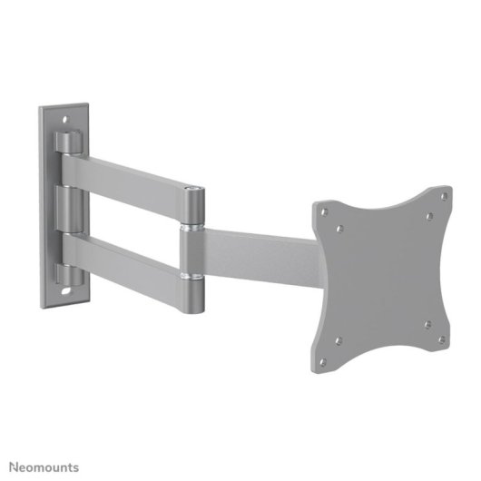 Monitorhalterung Neomounts FPMA-W830 Full Motion Wandmontage Silber 10-27 Zoll Aluminium