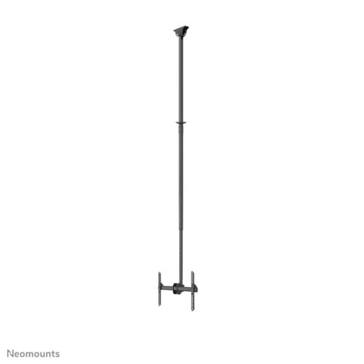 Soporte de techo Neomounts CL35-440BL16XL ultra largo para pantallas 37-70" inclinable y giratorio