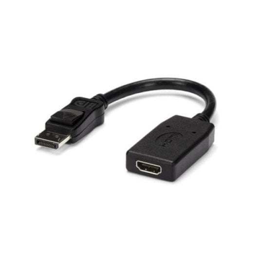 Adaptador DisplayPort a HDMI StarTech DP2HDMI Resolución hasta 1920x1200 24 cm Negro