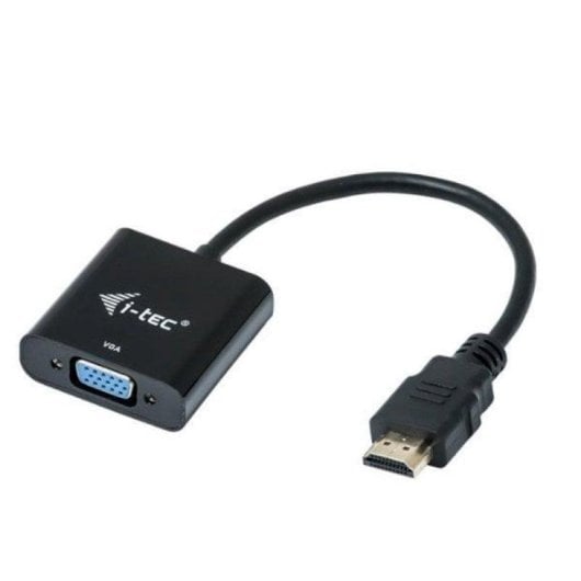 Adapter I-Tec HDMI2VGAADA HDMI auf VGA 0,15 m Schwarz