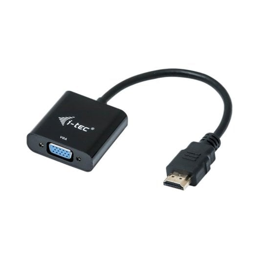 Adapter I-Tec HDMI2VGAADA HDMI auf VGA 0,15 m Schwarz