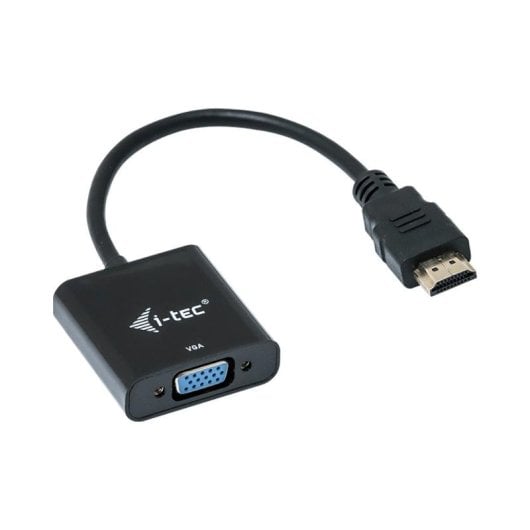 Adapter I-Tec HDMI2VGAADA HDMI auf VGA 0,15 m Schwarz
