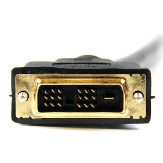Cable HDMI DVI-D StarTech 5m Bidireccional Oro Negro