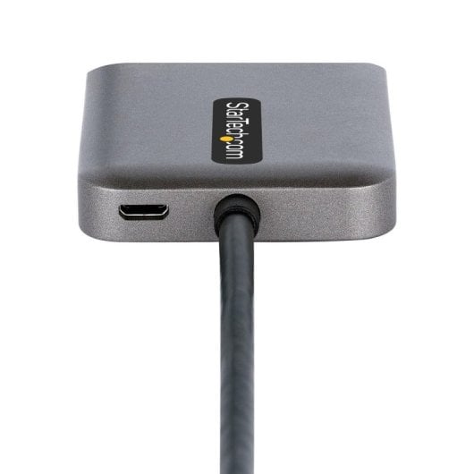 MST Hub DisplayPort StarTech.com DP 1.4 DSC HBR3 2x HDMI 4K 60Hz 0,3m Schwarz-Grau
