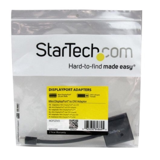 Adaptador Mini DisplayPort a VGA StarTech.com activo 1,8 m 1920x1200 negro