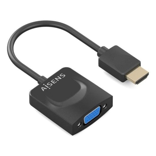 AISENS A122-0947 adaptador de cable de vídeo 0,15 m HDMI tipo A (Estándar) VGA (D-Sub)