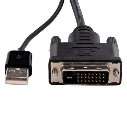 Conversor DVI a DisplayPort StarTech Adaptador USB 1920x1200 Macho-Hembra 0,254 m