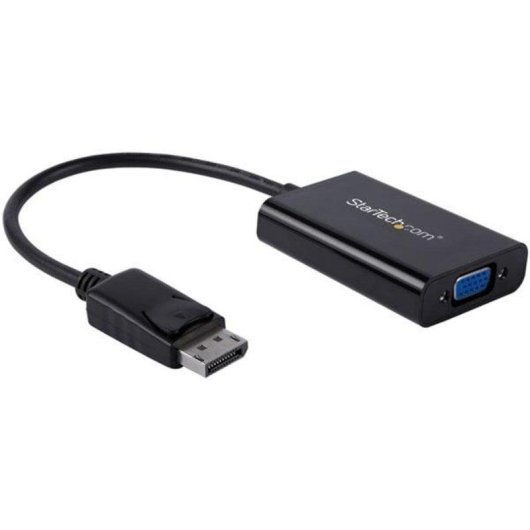 Adaptador DisplayPort StarTech DP2VGAAMM3M Ativo Áudio 0,18 m 1920x1200p Preto