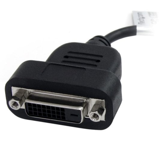 Adaptador DisplayPort a DVI StarTech DP2DVIS Activo 1920x1200 0,2 m Negro