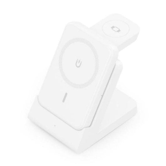 Kabelloses Ladegerät Aisens ASCH-15W4WC063-W 15W 4-in-1 USB-C 5000mAh Weiß