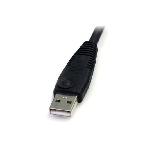 Cable conmutador KVM DisplayPort StarTech DP4N1USB6 USB audio micrófono 1,83 m negro