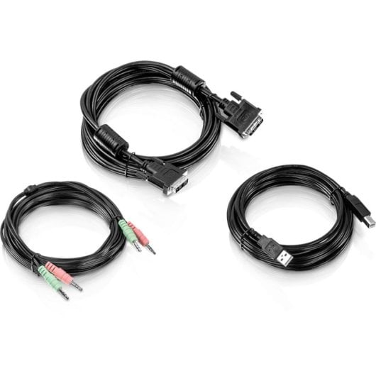 Cavo KVM Trendnet TK-CD15 DVI-I USB Audio 4,5 m Nero per TK-232DV