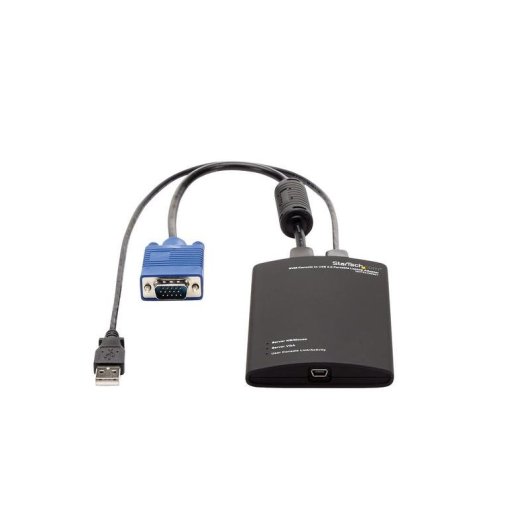 Adaptador KVM USB Crash Cart StarTech NOTECONS01 VGA Multi SOs