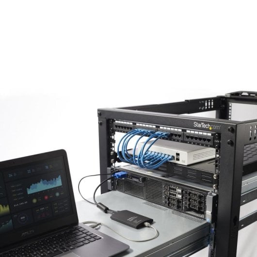 KVM-Adapter StarTech NOTECONS01 USB VGA Black für mobile Admins kompakt