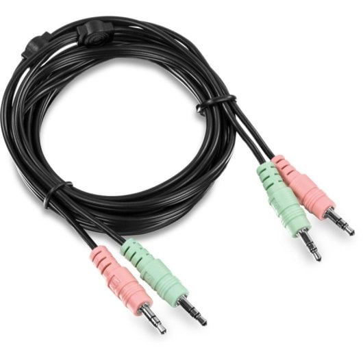 Cable KVM Trendnet TK-CD06 DVI-I USB Audio 1,8 m Negro