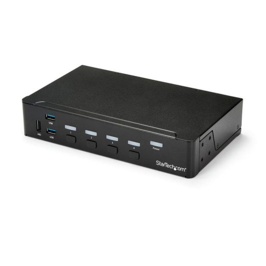 Comutador KVM Aten 2L-7D03U USB VGA Áudio 3m Preto 3 em 1