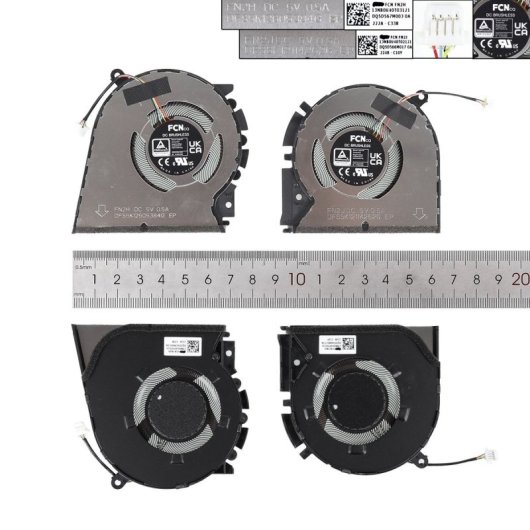 Ventiladores Para Portátil Asus Pro 14 M3400qa M3401q K3400p M7400q